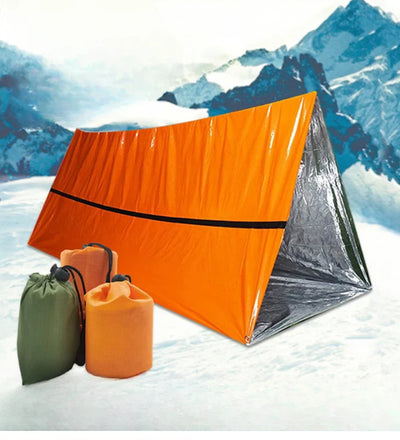 Outdoor Life-saving Emergency Emergency Insulation Blanket Orange Insulation Sleeping Bag Tent