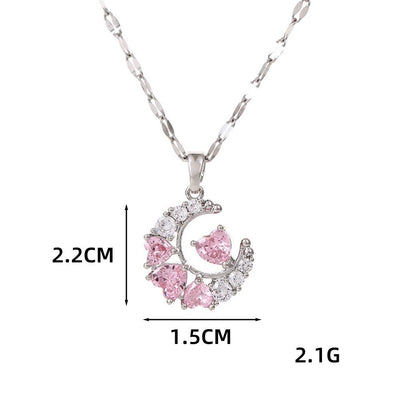 Women's Cute Dream Moon Necklace Versatile Design Jewelry