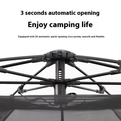 Outdoor Hexagonal Automatic Quickly Open Camping Tent